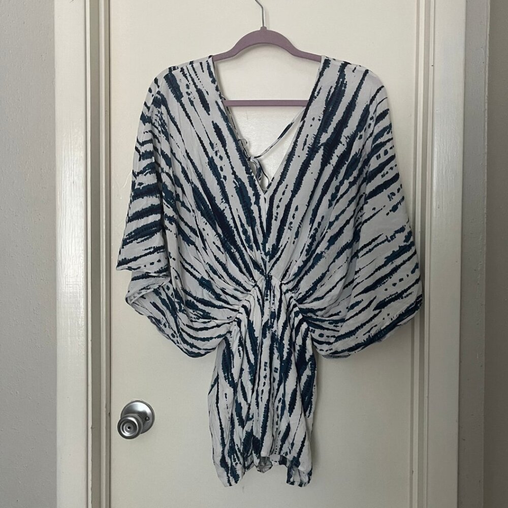 Lulu’s Blue Tie Dye Romper (shorts)